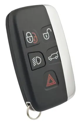 Allh06 Arruweer Smart Key Fob Shell Case Fit For Range Rover Land Lr2 Lr4 Sport Black