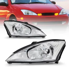 As-ffu0000885  As Headlight Assembly For 2000 2001 2002 2003 2004 Ford Focus Headlamp With