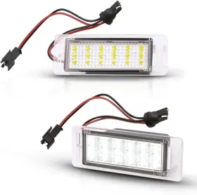 Asgohme 618202634871 Led License Plate Lights Bright White Tag Lamp Replacement Compatible With Chevy