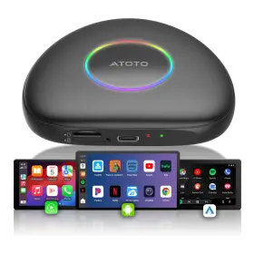 Cb6d Atotoout Magic Box - Carplay Ai Wireless And Android Auto 13 Os 8g
