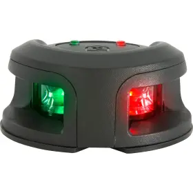 Nv2002pb-7 Attwood Marine Lightarmor Bow Mount Navigation Light - Composite Black Bi-color 2nm