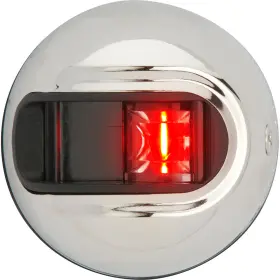 Nv3012ssr-7 Attwood Marine Lightarmor Vertical Surface Mount Navigation Light - Port Red Stainl