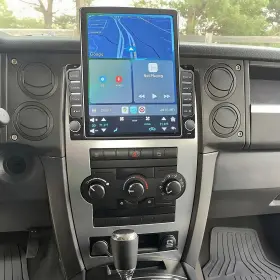 Ttt-qa1181x-2508-9 Aublinto Android 13 Car Stereo Upgrade For Jeep Commander 2006-2010 Radio Head Unit 9