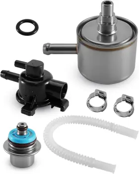 27408-01  Augrex Pressure Regulator With Housing And Fuel Filter Fit For Harley Davidson Efi 2001