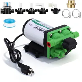 Auholnvn 793127603284 Water Pressure Booster Pump 110v Self Priming 5.5 Gpm 55 Psi With