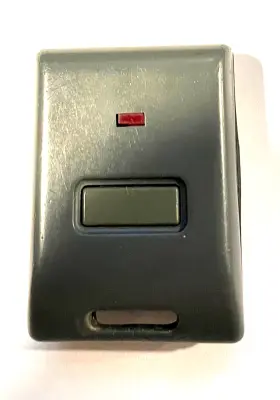 08205 Aukey 295 Dip Switch Remote Fob Gray 1 Button Red Led Light Keyless