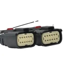 68364272aa Auostmo Ljq-189 Headlight Led Harness Repair Connector Plug Pigtail Compatible With