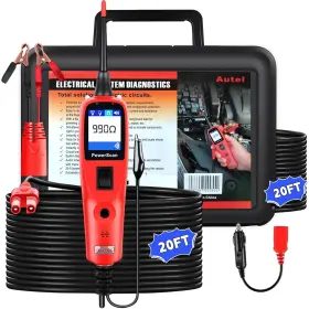 Ao-pps100 Autel Powerscan Ps100 Circuit Tester 12v 24v Automotive Electrical Red