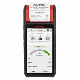 Bt608 Autel Maxibas 6 V/12 V/24 V Touchscreen Battery And Electrical System Analysis Tool #3