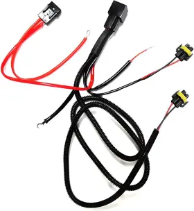 Auto Accessories 313022265235 H11 880 890 Relay Wiring Harness Compatible With Xenon Headlight Kit