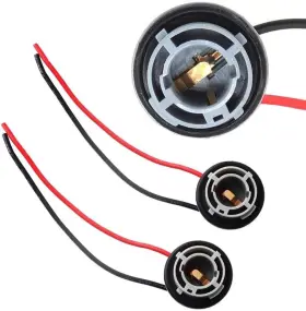 Aa1016 Auto Accessories 1156 7506 Wiring Harness Sockets Compatible With Led Bulbs Turn Signal Lights