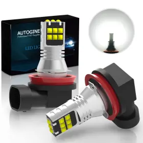 Autogine-h1-14ib3030 Autogine H11 H8 Fog Bulbs 6000k Xenon White