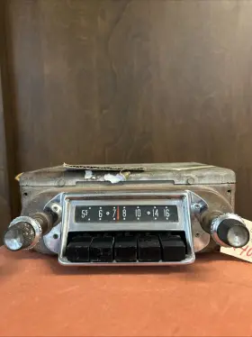 Ctr-77a Automatic Brand Radio 1957 Chevrolet Model Usa Chevy Aftermarket Rare