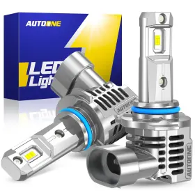 Zx9005e51017 Autoone 9005 Bulb 60000lm Hb3 3 Min Quick Install 20 Years Lifespan