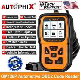 Om126p Autophix Ad310 Ad410 Nt201 Nt301 As200 Obd2 Scanner Auto Diagnostic Tool Check Engine Light Code Reader