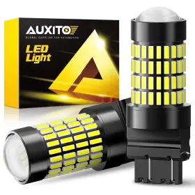 Auxito-us102h3157w2-230914 Auxito 3157/3156 Led Reverse Lights Super Bright Projector Bulbs 6000k White