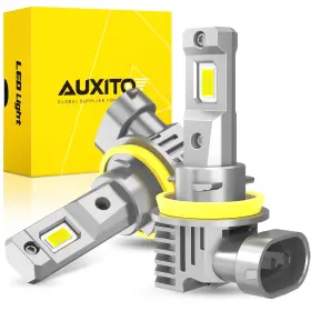 Auxito-usm6h8w2-0824 Auxito H11 H8 H16 Led Fog Light Bulbs 600% Brightness 6500k Cool White Drivi