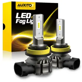 H8-b3f-ayo2 Auxito H11/h8/h16 Led Fog Light Bulbs 6500k Cool White 900% Brightness