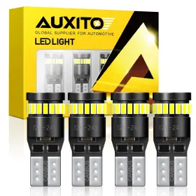 Olypswt10xdwxdvdn Auxito 194 Led Bulb 6000k White Canbus Error Free 168 Pack Of 4 Xenon