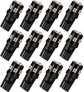 Aux-194-9smd-12p Auxlight 194 168 2825 T10 Led Interior Light Bulbs Purple Super