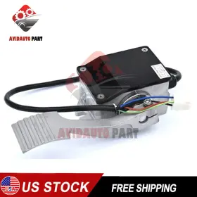 Rjsq-001 Avidautopart Hall-effect Throttle 0-5v Foot For Ev Golf Cart Pedal