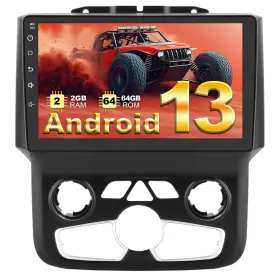 Awesafe 759973260989 2g 64g For Dodge Ram 1500 2500 3500 2013-2018 Android Radio Upgrade 150