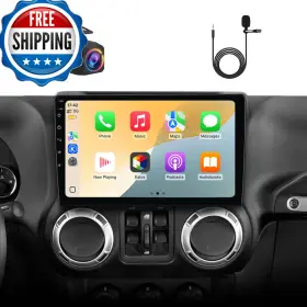 B0gdfv1r3y Awesafe Car Radio Stereo Upgrade For Jeep Wrangler Jk 2007-2018 Dodge Ram 1500