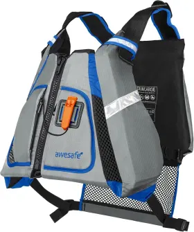 Hu-xi-134 Awesafe Adult Watersport Universal Vest X-small/small Blue