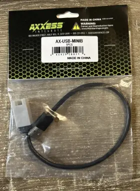 Axxess 086429280278 Integrate Ax-usb-minib Adapter Cable New
