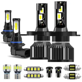9145 Axzpyon Axz-lightlpin8-9003 9145# 25 Light Bulbs Fit For Toyota Tacoma 2005-2011 High Low Dual Beam Fog Comb