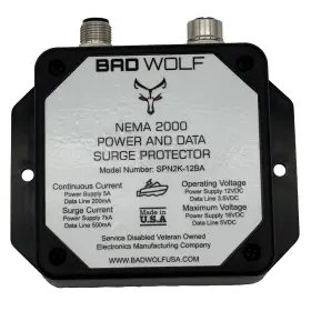 Spn2k-12ba Bad Wolf Nmea 2000 Surge Protector For Marine Use