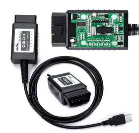 Bbfly-bf32301 Bbfly 8542040052 Usb Ftdi Chip Obd-ii Scan Tool For Windows Auto Diagnostic