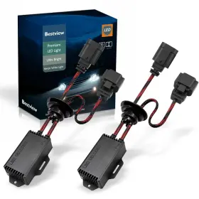 Pl-231113-7 Bestview H4 9003 Led Canbus Decoder 2pcs Anti Flicker Harness/load Resistor W