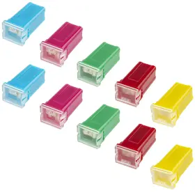 Bfxm-cfak-t10 Bfxm 10 Pcs Upgraded Versatile Automotive Fuse Assortment Tall Profile Box Shaped