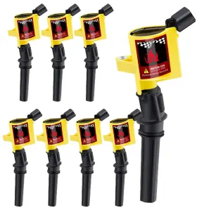 Dg508 Big-autoparts 8 Pcs Ignition Coil Pack Compatible With Ford F150 F250 Explorer Lincoln Merc