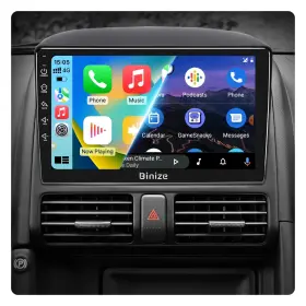 Pkz-01 Binize Android 13 Car Stereo Radio Compatible With Honda Crv 2002 2003 2004 2