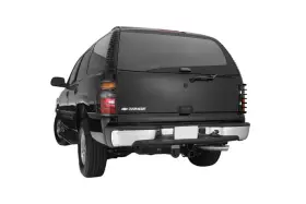 7gj15a Black Horse Off Road Tail Light Guards Semi-glossy-black Compatible With 2000-2006 Che