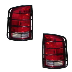 Liberty-7j Black Horse Off Road 7jp406a Tail Light Guards Compatible With 2008-2012 Jeep
