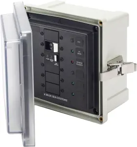 3118-bss Blue Sea Systems - Enclosure Sms Panel 120vac Elci 50a Pack Of 1