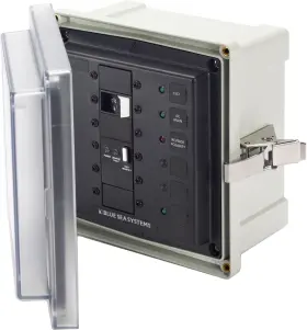 3119-bss Blue Sea Systems 3119 - Enclosure Sms Panel 120/240vac Elci 50a 1ea