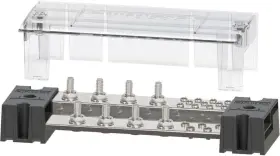 1000a Blue Sea Systems 632085019921 1992 Powerbar 1000 Stud With Cover 8 X 5/16 Inch Black
