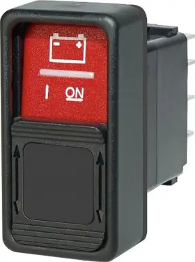 Blue Sea Systems 632085021450 2145 Spdt Remote Control On-off-on One Size Black Red
