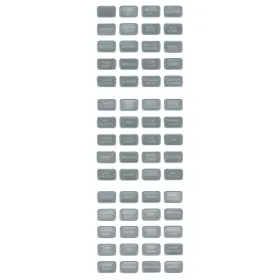 8217 Blue Sea Systems Gray 60 Label Set 5 Pack Grey