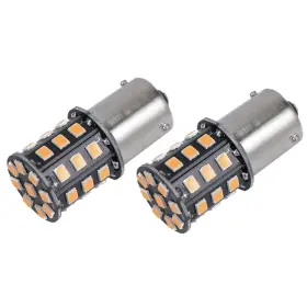 Bau15s-amber Blyilyb 2-pack 9-30v Bau15s Py21w 7507 High Brightness Low Power Amber Yellow
