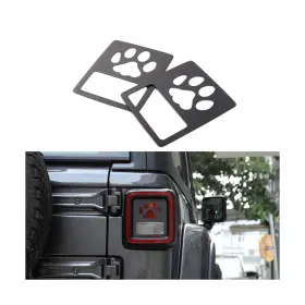 Ylt12220 Boruien Tail Light Cover Taillight Guard For Jeep Wrangler 2018-2022 2023 Jl Jlu Pawp