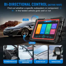 Ifix-980 Bosscomm Automotive Bidirectional Obd2 Scanner All System Diagnostic Tool Ecu Key Coding #3