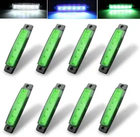 Botepon 791290932897 8pcs Led Rock Lights Strip Wheel Well Underglow Lig