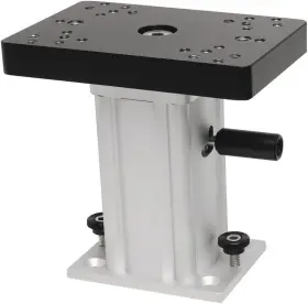 1904033-can Brand Cwr Cannon Aluminum Swivel Base Downrigger Pedestal - 6 Inch One Size No Color