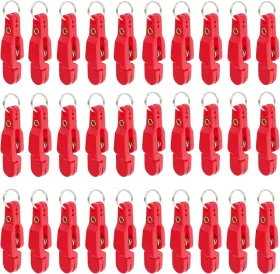 Fda008-11 Brand Funornam Heavy Tension Snap Release Clips For Weight Planer Board Medium Red 30pcs