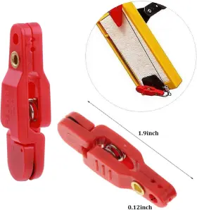 Fda008 Brand Funornam Heavy Tension Snap Release Clips For Weight Planer Board Kites 4pcs #3